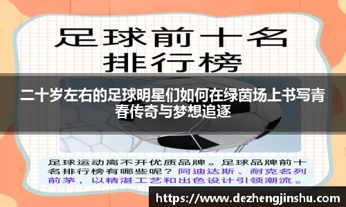 二十岁左右的足球明星们如何在绿茵场上书写青春传奇与梦想追逐